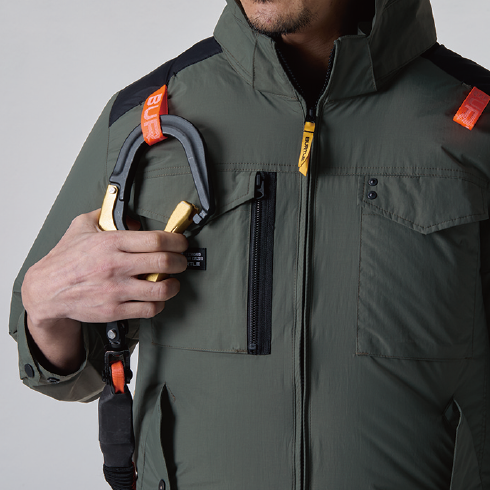 バートル AC1151 長袖ファン付き作業服セット BURTLE ファン