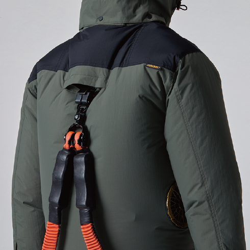 バートル AC1151 長袖ファン付き作業服セット BURTLE ファン