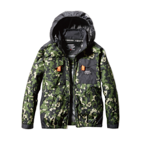バートル AC1151 長袖ファン付き作業服セット BURTLE ファン