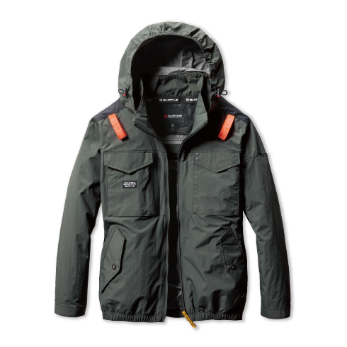 バートル AC1151 長袖ファン付き作業服セット BURTLE ファン