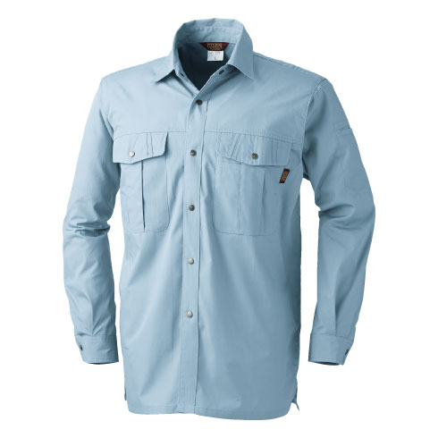 桑和 SOWA 535 長袖シャツ 綿100％ 春夏｜作業着・作業服