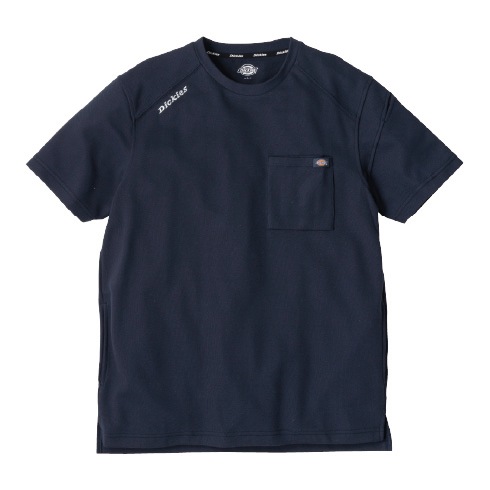 ディッキーズ Dickies D-6017 T/C鬼鹿の子 半袖Tシャツ 接触冷感 UVカット