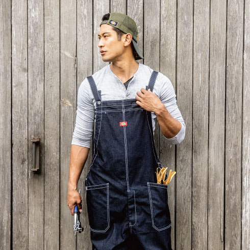 ディッキーズ Dickies D-709 ストレッチデニムサロペット オール
