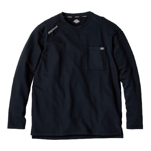 ディッキーズ Dickies D-6018 T/C鬼鹿の子 長袖Tシャツ 接触冷感 UVカット