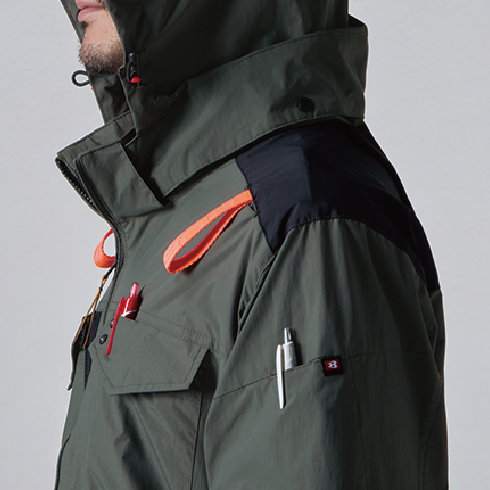 バートル AC1156 半袖ブルゾン ファン付き作業服セット BURTLE