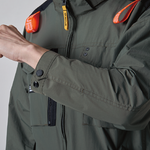 バートル AC1156 半袖ブルゾン ファン付き作業服セット BURTLE ファン