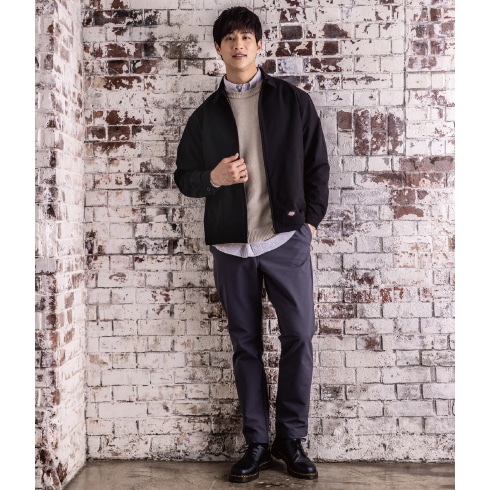 ディッキーズ Dickies D-7573 テーパードパンツ 秋冬 ストレッチ 軽量