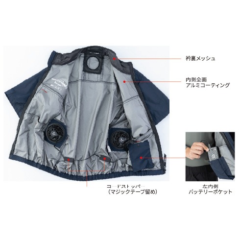 ディッキーズ Dickies D-299 ボルトクール ベスト(ペルチェネック