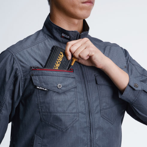 バートル AC7146 半袖ファン付き作業服セット ファン・バッテリーフル