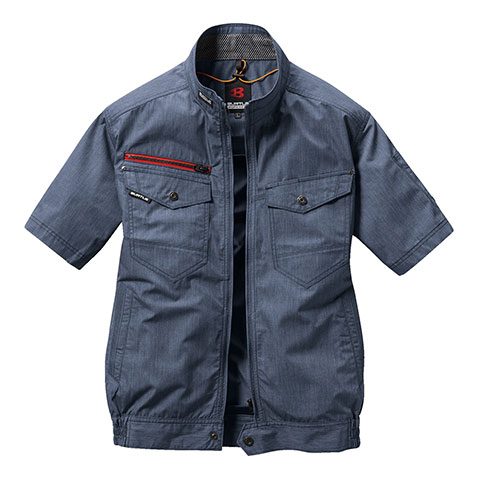 バートル AC7146 半袖ファン付き作業服セット ファン・バッテリーフル