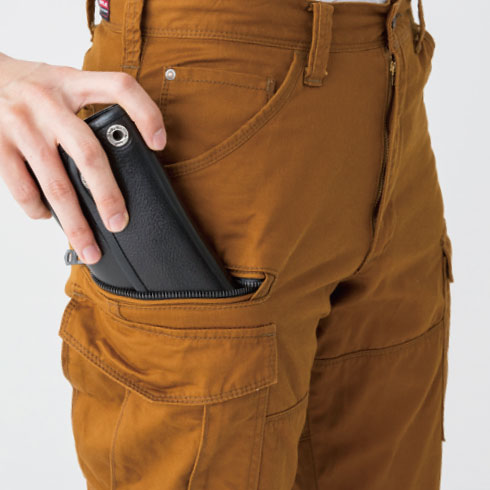 美品 BURTON バートン カーゴ パンツ M 茶色 CARGO ブラウン バートル 5502 オールシーズン カーゴパンツ 綿100%｜作業着