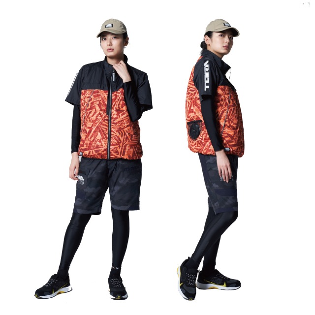 空調服 寅壱 TORAICHI 1077-116 半袖ブルゾン 遮熱 UVカット 春夏 2022新