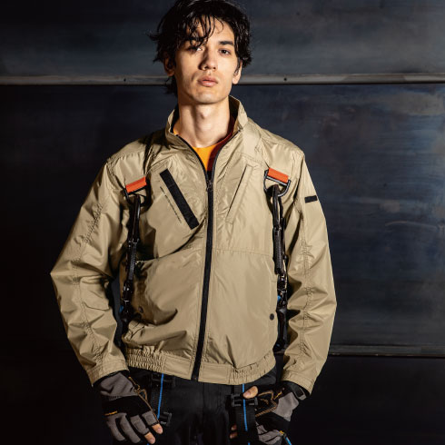 空調服 空調服(R)】 SK25011N50 空調服(R)スターターキット 25V超大風量