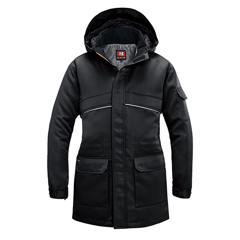 コート バートル 7111 防寒着 防寒コート（大型フード付） 撥水｜作業着・作業