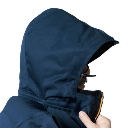 バートル 7111 防寒着 防寒コート（大型フード付） 撥水｜作業着・作業