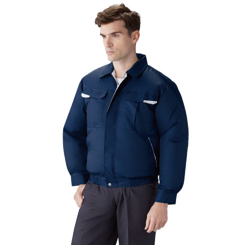空調服　空調服セット多数　1セット価格 空調服 セット 【4時間セット】 自重堂 長袖 ブルゾン ポリ100% 撥水