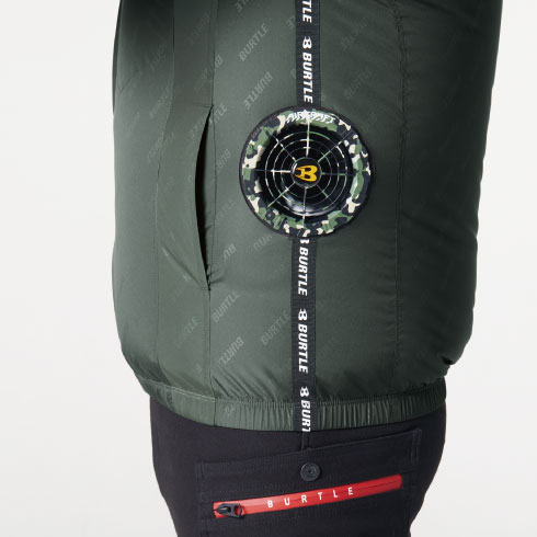 @*@様 バートル エアークラフト 3XL フルセット 長袖 1万スタート 送料 春夏用]バートル AC2071SET エアークラフト サイドファン長袖