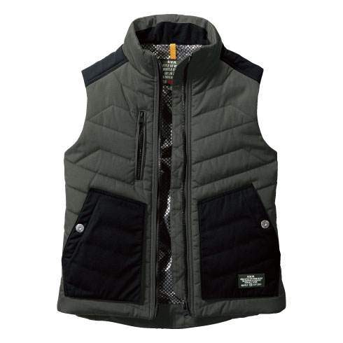 バートル 5264 秋冬 防寒ベスト TCタッサー 防風 撥水 保温 ユニ