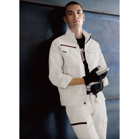 ジーベック 長袖ブルゾン 1740 ストレッチ 帯電防止 秋冬 ユニセックス