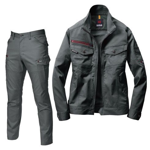 バートル4点セット BURTLE バートル 作業着 防寒着 上下セット 7210 防寒ブルゾン S-3L と