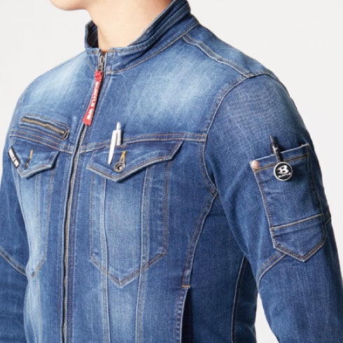 BURTLE　作業着上下セット　5001　5002　バートル　サイズLL 5001-5002-1.jpg