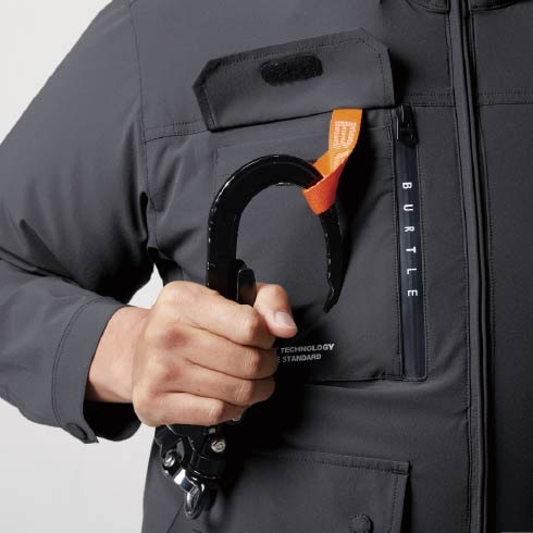 黒×シルバー　未使用　振袖フルセット　ブランド Z-DRAGON】 FS74140D 空調服(R)長袖ブルゾン＋7.2V大容量パワーファン