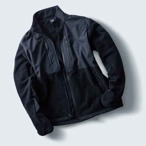 TSデザイン 5546 長袖フリースジャケット 秋冬 軽量 ストレッチ 保温性