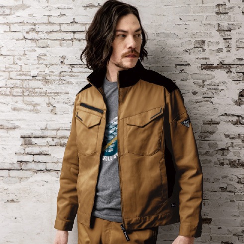 ジーベック 1520 長袖ブルゾン 秋冬 ストレッチ JIS T8118対応 ユニ