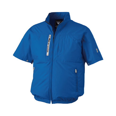 空調服 ファン・バッテリーフルセット(最大25V) XS25011 半袖ブルゾン