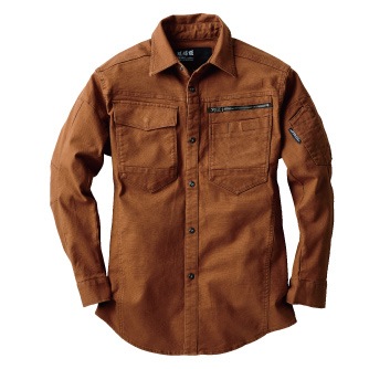 ジーベック 現場服 2174 長袖シャツ ストレッチ 秋冬・通年 XEBEC