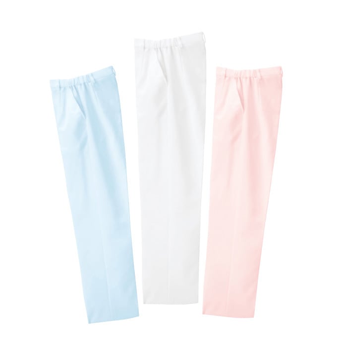 [Lumiere] 861351 レディース脇シャーリングパンツ