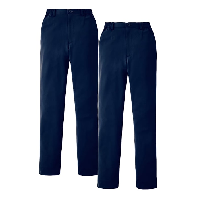 [KAZEN] 850 レディススラックス 2本セット