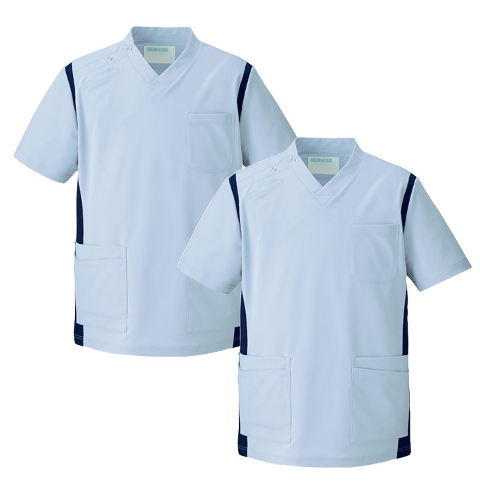 [KAZEN] 971 スクラブ(男女兼用) 2枚セット|スクラブ_男女兼用|スクラブ