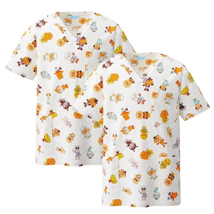 [KAZEN] ANP132 スクラブ(男女兼用) 2枚セット