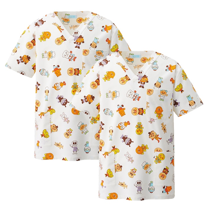 [KAZEN] ANP132 スクラブ(男女兼用) 2枚セット