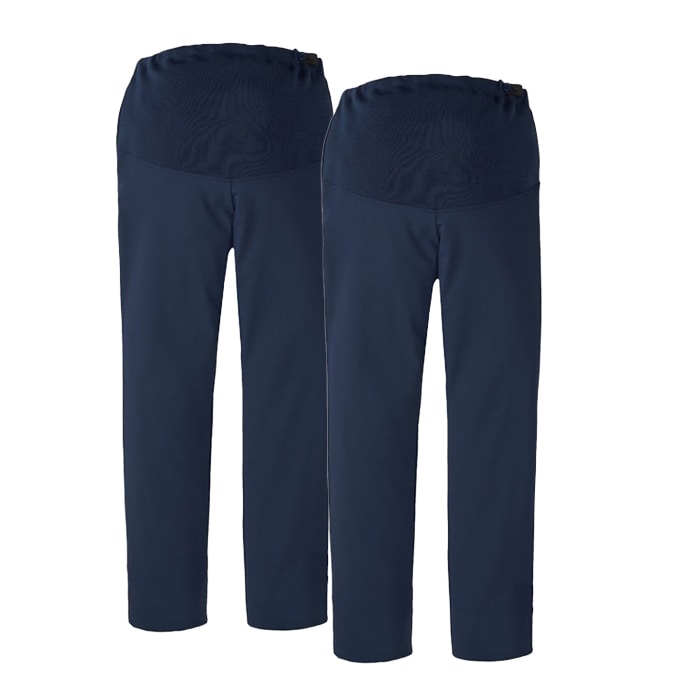 [KAZEN] 852 マタニティパンツ 2本セット