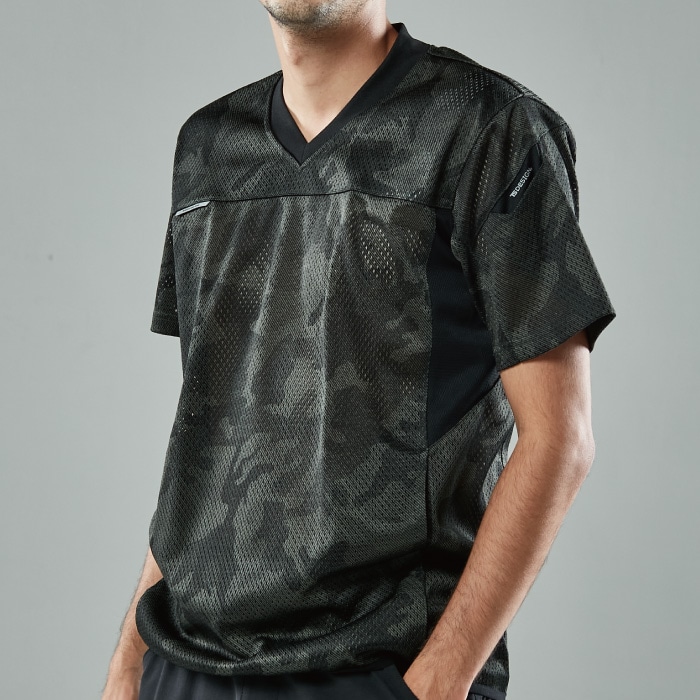 [TS Design] 871055 FLASH Vネックショートスリーブシャツ