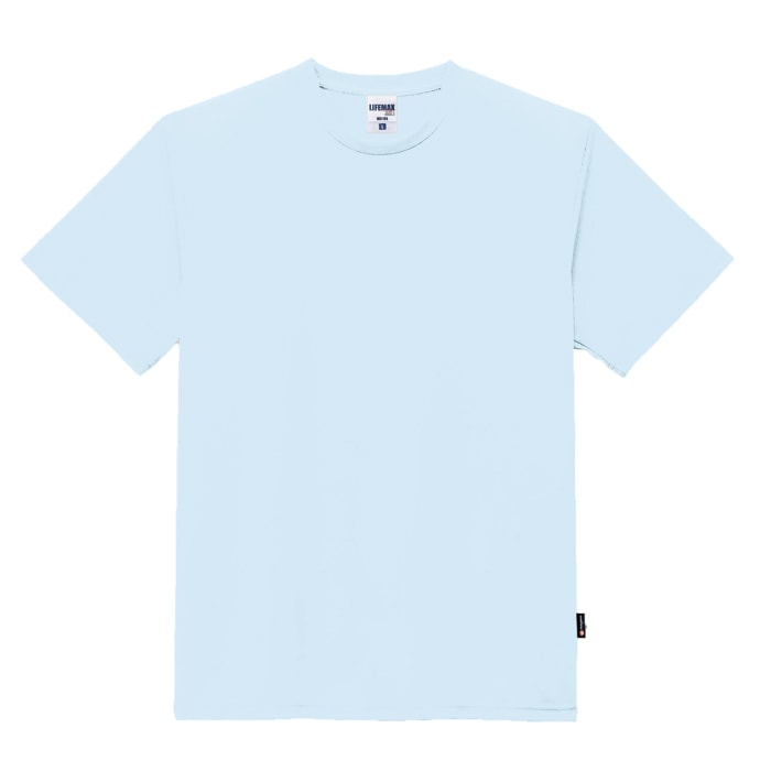 [LIFEMAX] MS1154 4.3オンスドライTシャツ（ポリジン加工）