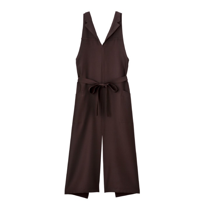 [FACE MIX] FK7177 襟付き胸当てエプロン