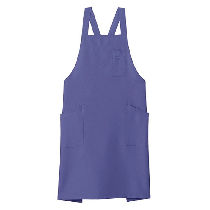 [FACE MIX] FK7163 バッククロス胸当てエプロン