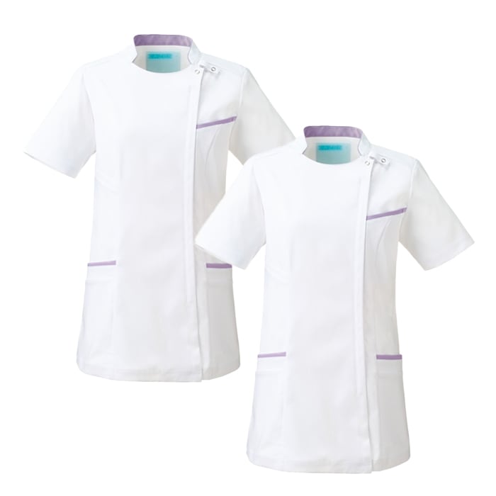 [KAZEN] KZN700 レディスジャケット半袖 2枚セット