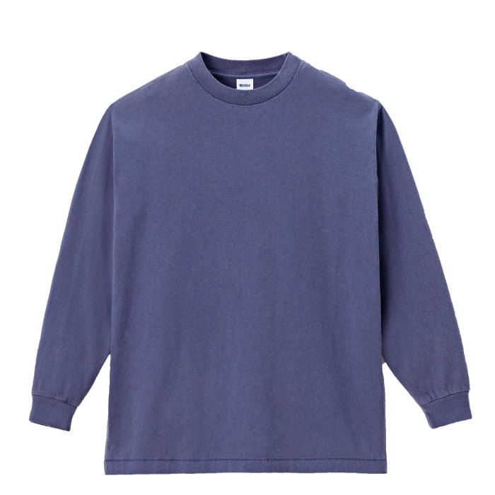 [LIFEMAX] MS1171 6.5オンスピグメントダイロングスリーブTシャツ