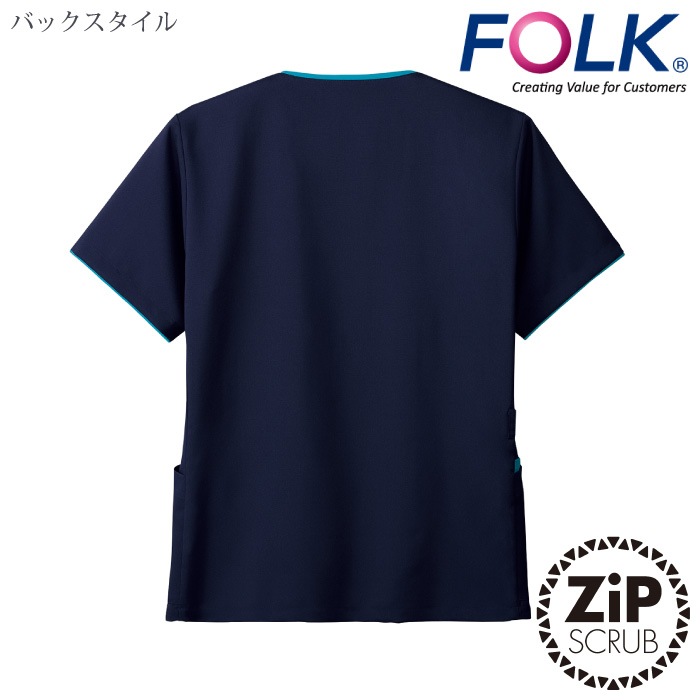 [FOLK] 7058SC メンズジップスクラブ
