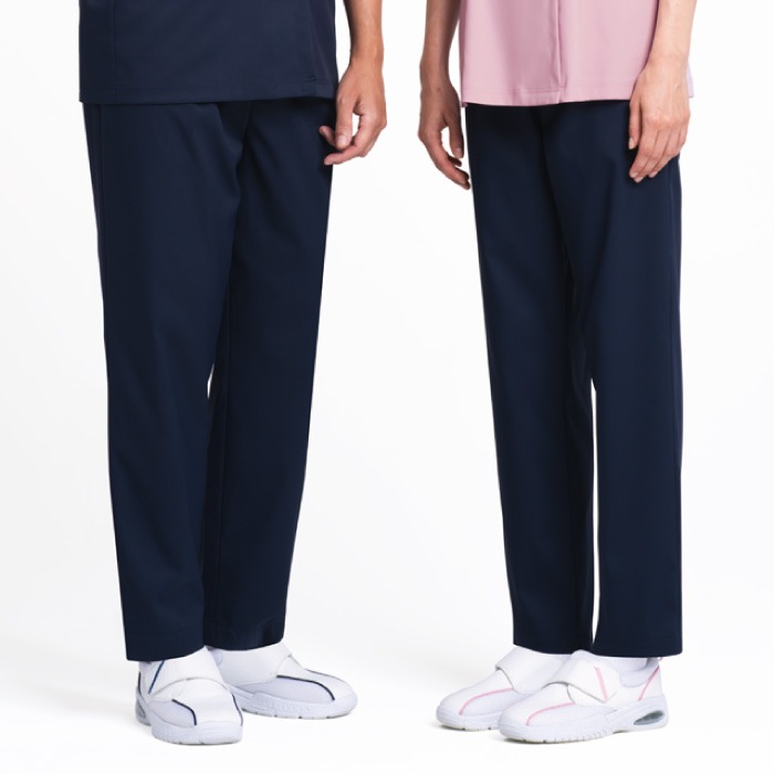 [KAZEN] KZN805 テーパードスラックス（男女兼用） 2本セット