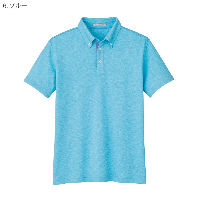 [FACE MIX] FB4531U 吸水速乾ユニセックスポロシャツ