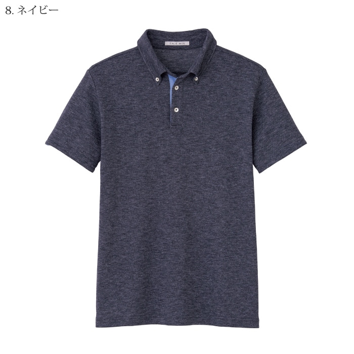 [FACE MIX] FB4531U 吸水速乾ユニセックスポロシャツ