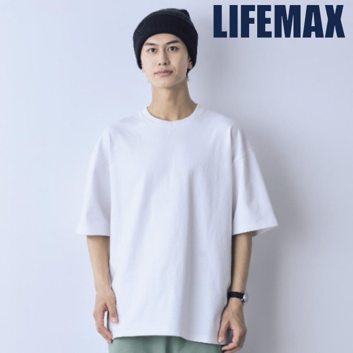 [LIFEMAX] MS1166 10.2オンススーパーヘビーウェイトビッグシルエットTシャツ