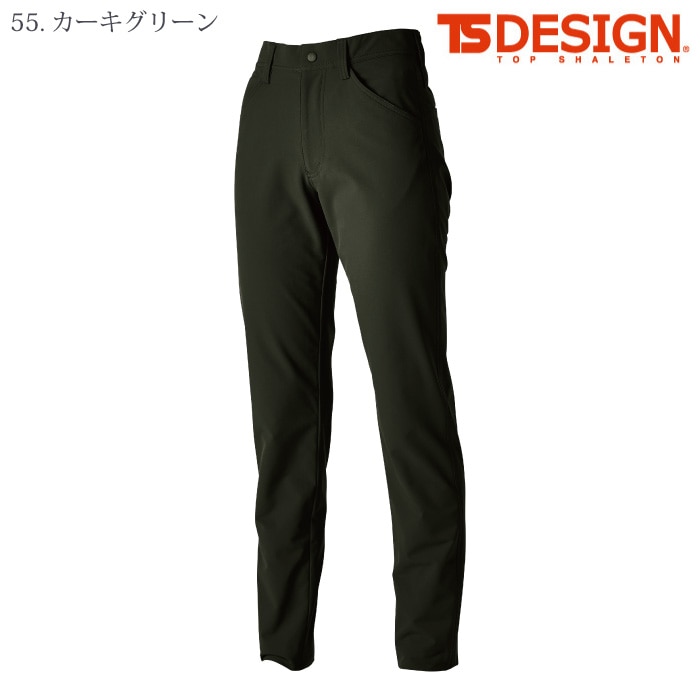 [TS Design] 56121 TS4D エコダブルクロスレディースパンツ