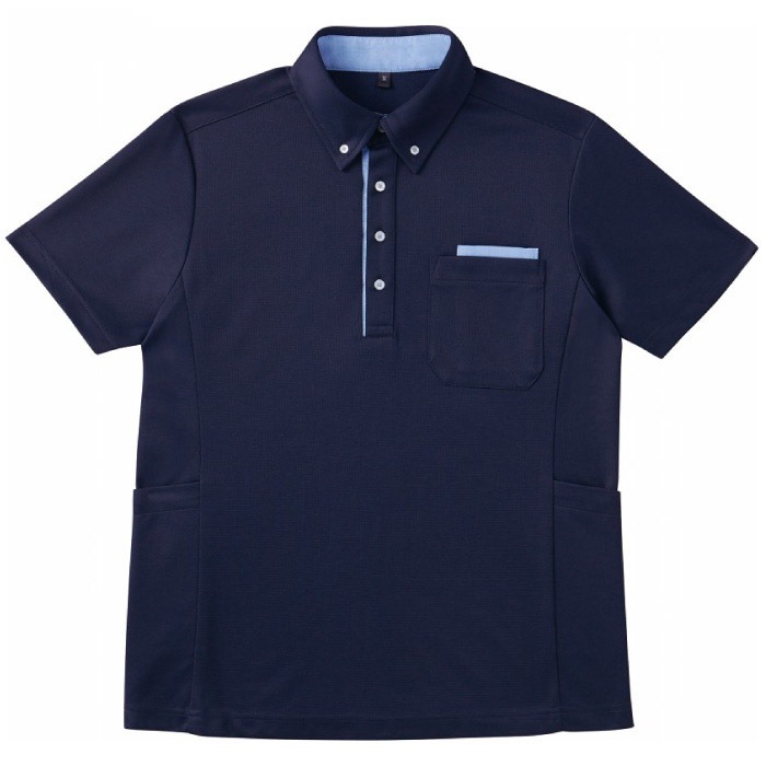 自重堂[WHISeL] WH90918 半袖BDポロシャツ[男女兼用]