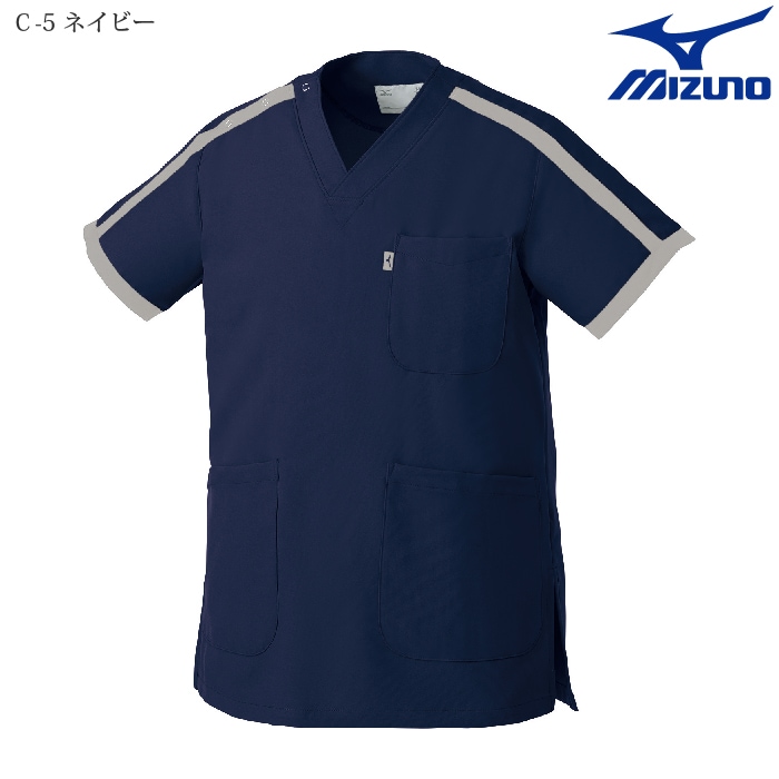 新品未使用　エムドレスト　ユニフォーム　スクラブ ミズノ男女兼用スクラブ半袖[チトセ製品] MZ-0021｜THS-白衣通販